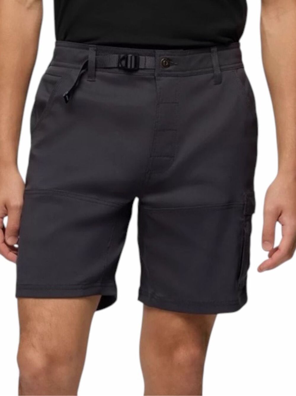 PRANA Stretch Zion 10” Men’s Dark Gray Outdoor Hiking Performance Shorts Medium